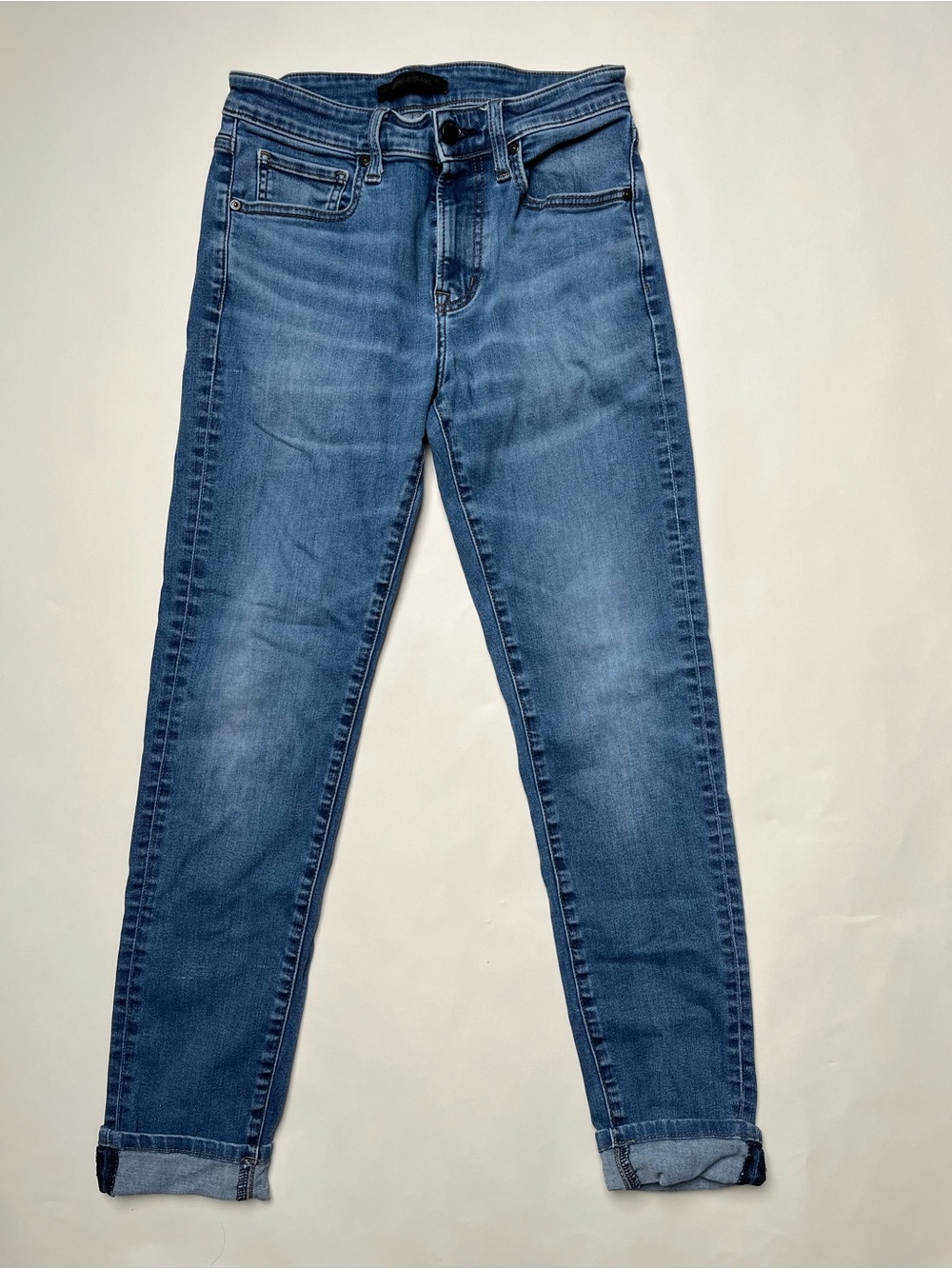Classic Blue Stretch Denim Jeans